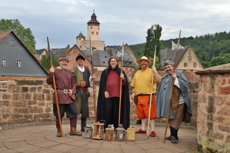 Night watchman’s guided tour of the fortified town of Büdingen