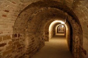 Galerie des mines de la ville fortifiée de Germersheim (DE)