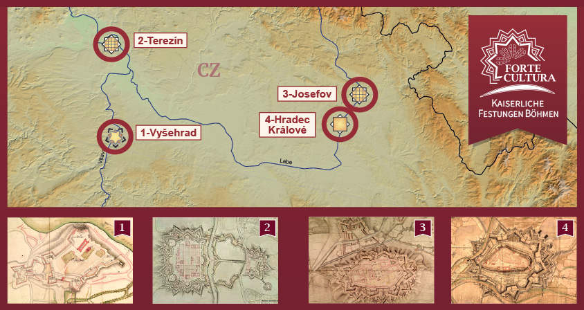Fortalezas imperiales en Bohemia (CZ)